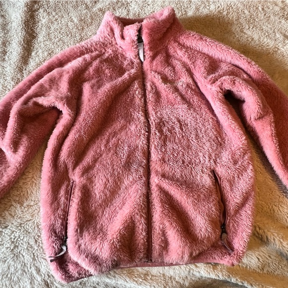 Kids fuzzy bench zipper sweater - Picture 5 of 5
